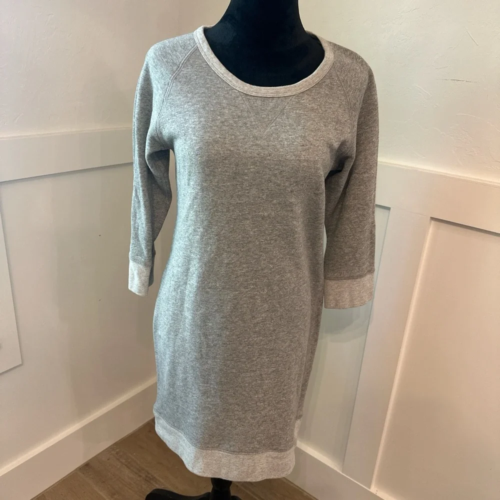 J. Crew‎ Gray Midi Dress